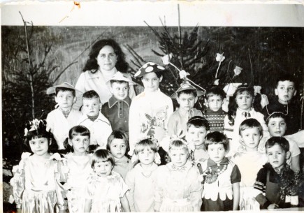 Óvodai csoportszereplés 1978