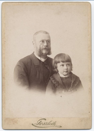 Jancsó Benedek és fia Benedek