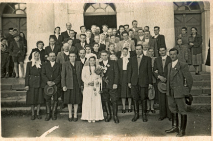 Lakodalmas csoportkép